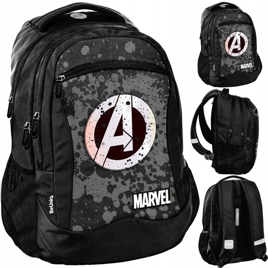 BeUniq Avengers AV23FF-2808 Školský Batoh s Vysokou Funkčnosťou